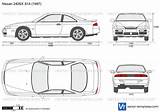 S14 240sx Templates sketch template