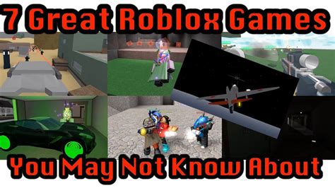 7 Great Roblox Games That You May Not Know About Youtube