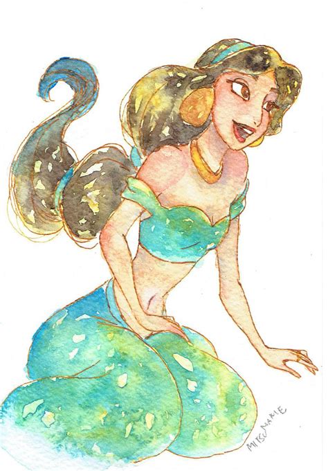 jasmine childhood animated  heroines fan art  fanpop