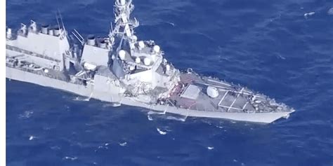 7 Sailors Missing Co Injured After Destroyer Uss