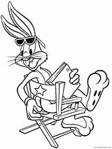 Bugs Bunny Coloring4free Coloring Printable Pages 1406 Cartoons Related sketch template