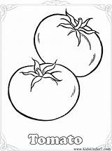 Vegetables Coloring Pages Kids Colouring Fruits Vegetable Printable Drawing Tomato Color Fruit Book Kindergarten Clipart Sheets Veggies Open Drawings Cliparts sketch template