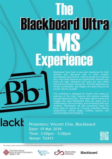 blackboard ultra lms experience