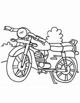 Coloring Motorcycle Pages Harley Davidson Drawing Getdrawings Kids Color Getcolorings sketch template