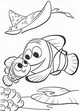 Nemo Coloring Finding Printable Fish Printables Kids Adventures Under Water Story sketch template