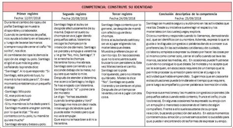 ejemplos de conclusiones descriptivas docente 21 estandares de