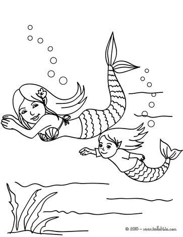 baby mermaid coloring pages groups  mermaids coloring pages group
