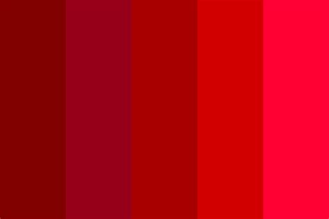 maroon red color palette
