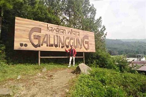 objek wisata gunung galunggung tasikmalaya kembali dibuka harapan