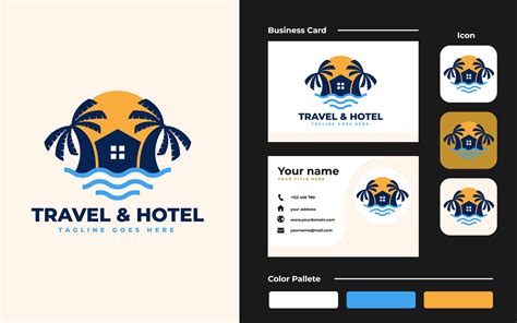 resort logo vector art icons  graphics