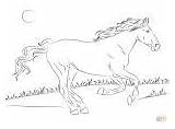 Coloring Spoon Stallion Designlooter sketch template
