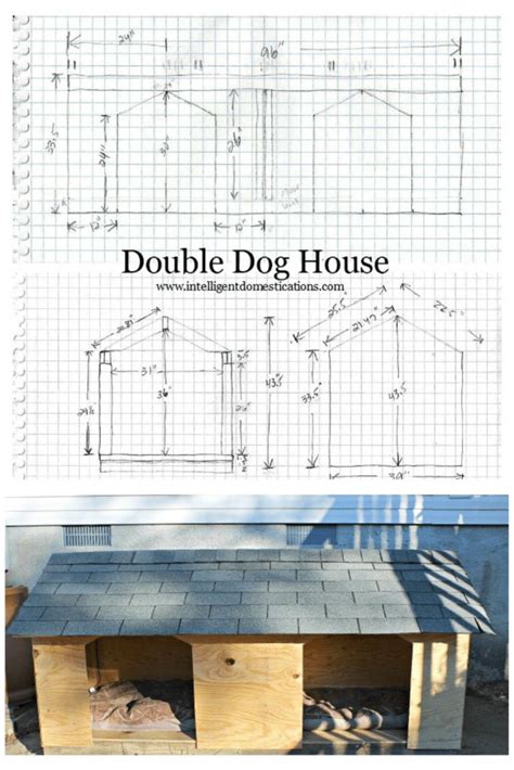 plans   dog house  shown