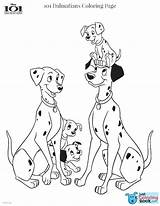 Coloring Dalmatians Pages Pongo Disney Dalmation Choose Board Animal sketch template