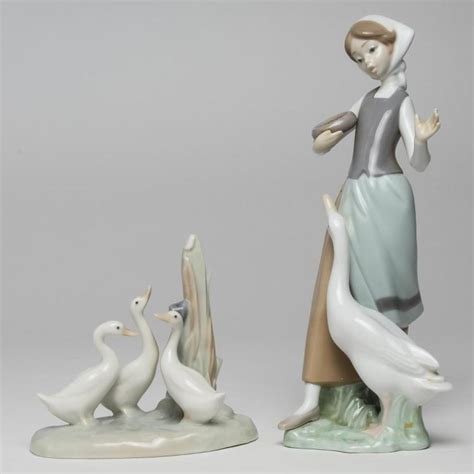 vintage lladro porcelain figurines
