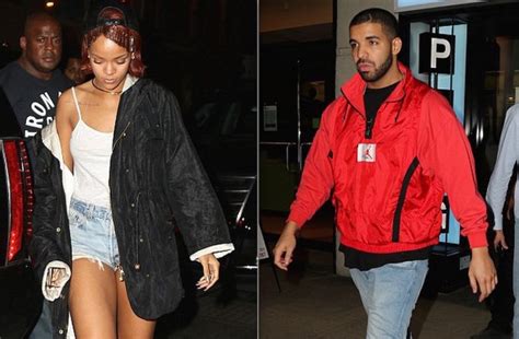 rihanna and drake spotted at a birthday party are they
