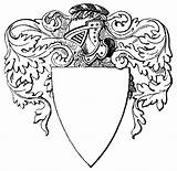 Heraldic Heraldry Blank Crest Glossary Webstockreview sketch template