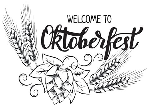 oktoberfest pages coloring pages