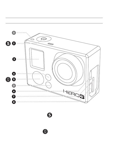 gopro hero  white edition users manual page      pages