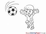 Junge Malvorlage Fussball Spielt Goalkeeper Ausmalbilder sketch template