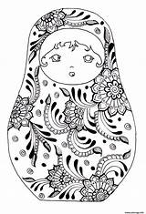 Russe Bambole Matryoshka Poupee Doll Adulti Puppen Justcolor Erwachsene Malbuch Russische Fur Matroschka Colorear Nesting Muñecas Besuchen Dalla sketch template