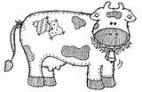 Koe Kleurplaat Koeien Campo Vaquitas Dieren Vache Recortar Vaquinhas Coloriages Mcdonalds Vaquita Primitive Cows Erika Valecillo Animaatjes Coloring Animais Digi sketch template