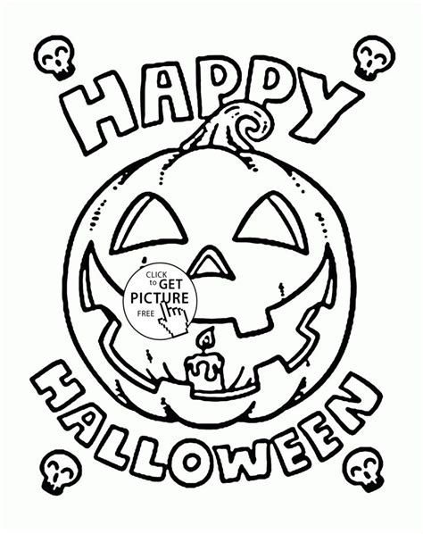 happy halloween pumpkin coloring pages  kids halloween printables
