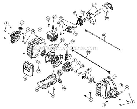 troy bilt tbec parts list  diagram adtc ereplacementpartscom