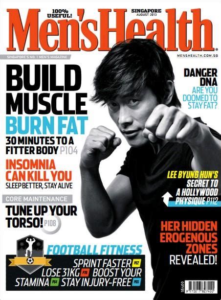 Cover Lee Byung Hun Featured In Men S Health Singapore