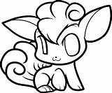 Pokemon Coloring Vulpix Pages Chibi Colorear Draw Dragoart Printable Animal Para Dibujos Step Drawing Color Cute Dibujar Kawaii Cat Sheets sketch template