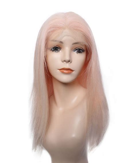 light pink full lace human hair wigs  density   invisilacewigcom