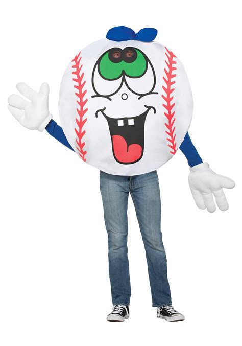 adult baseball mascot costume