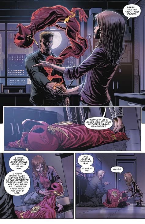 Iris West Loves Barry Allen Rebirth Comicnewbies
