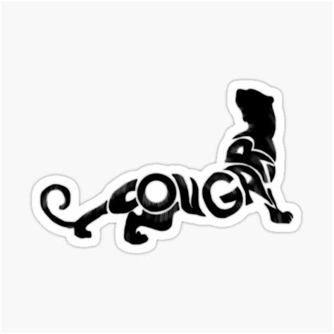Sexy Cougar Stickers Redbubble