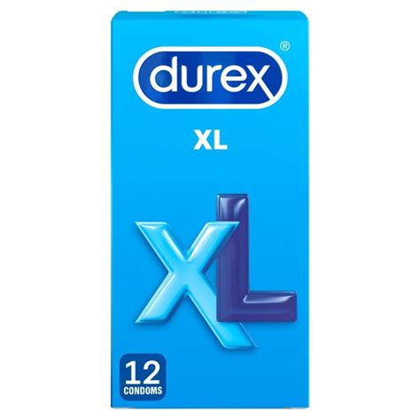 durex xl condoms 12 per pack from ocado