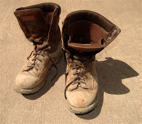 worn  boots stock photo freeimagescom