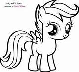 Pages Cutie Crusaders Coloring Mark Pony Little Getcolorings sketch template