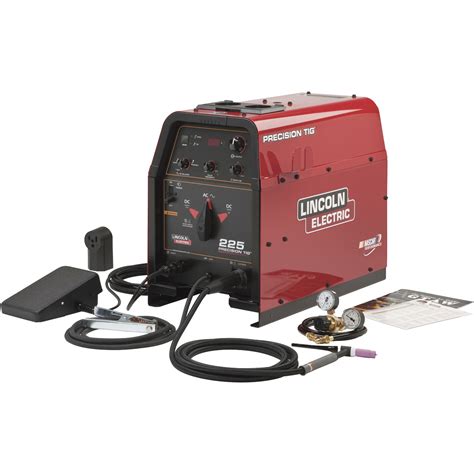 shipping lincoln electric precision tig  acdc tig welder ready pak  model