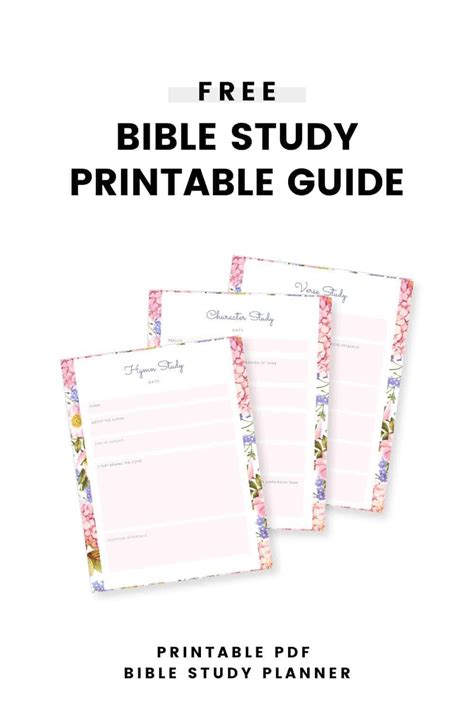 printable bible study guide  churchgistscom
