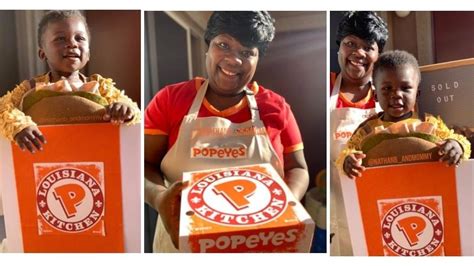 Jacksonville Mom Son Win Halloween With Popeyes Themed Costume