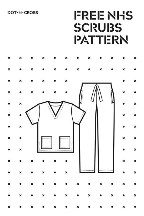 sewing pattern scrub top alyssiamaddy