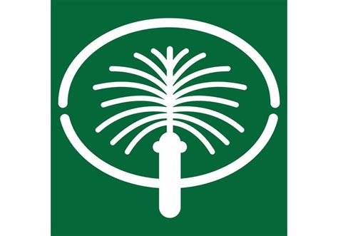 jumeirah palm dubai logo vector