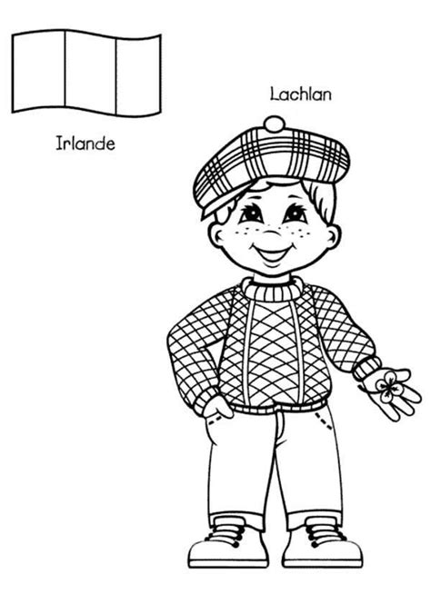international kids coloring pages