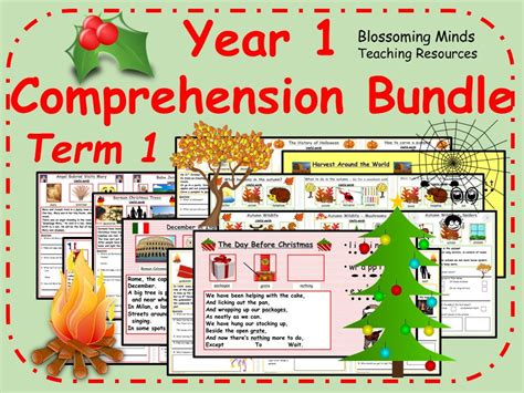 year  comprehension bundle term  teaching resources
