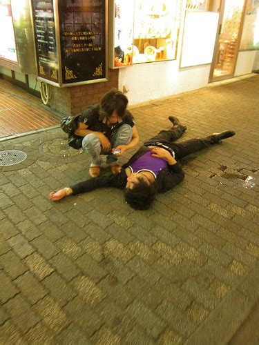 straight passed out drunk first night in shibuya flickr