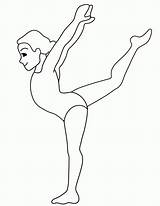Gymnastics Gymnastic Preschool sketch template