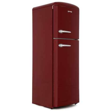 buy gorenje retro chic rfor fridge freezer burgundy marks electrical