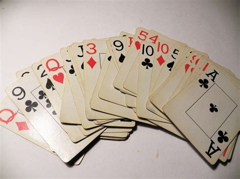 playing cards  stock photo public domain pictures