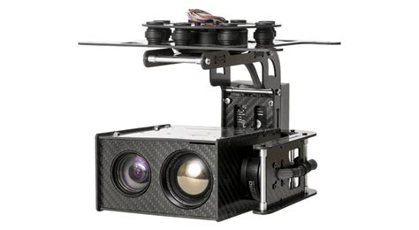 fixed wing uas gyro stabilized gimbals  surveillance inspections