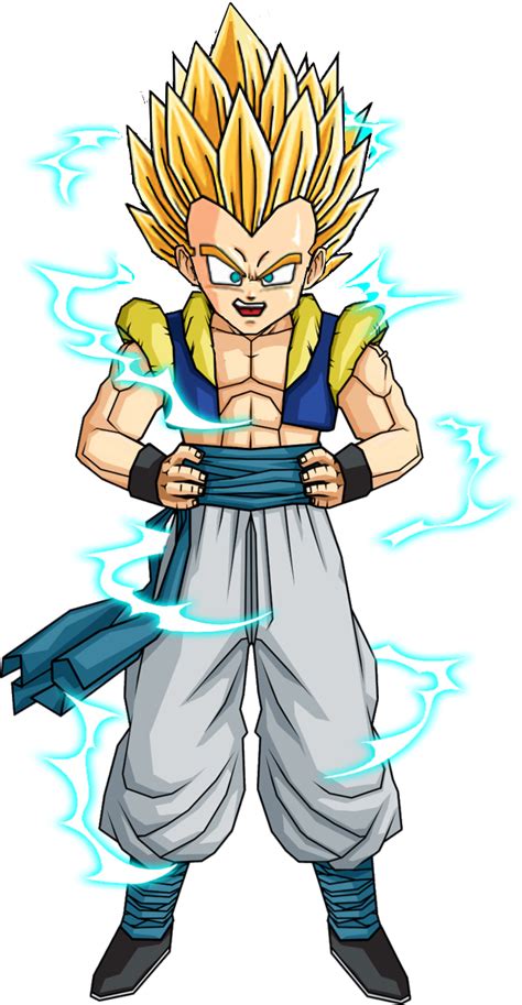 Imagen Gotenks Ssj2 Png Dragon Ball Fanon Wiki