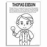 Edison Discoveries Clases sketch template